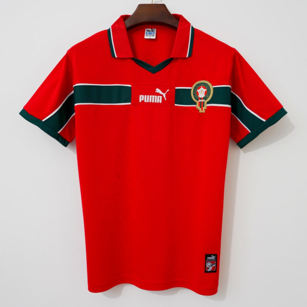 Maillot 1998 Maroc Extérieur Retro