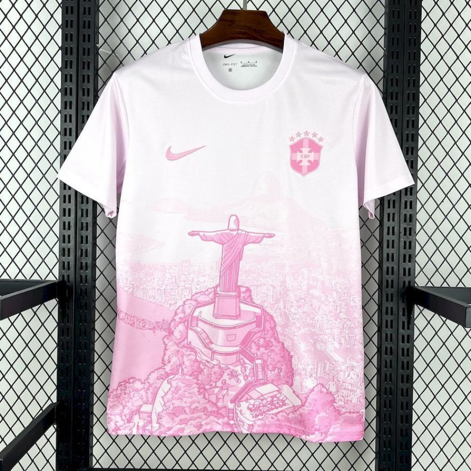 Maillot 25/26 Brésil rose Spécial
