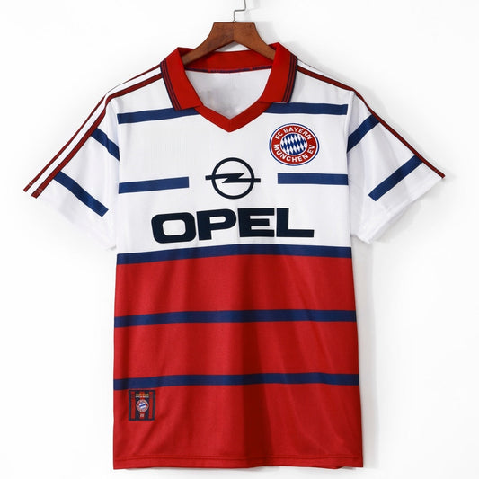 1998-2000 Maillot Bayern Munich Extérieur  Retro