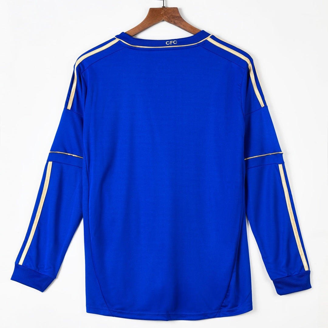 2012-2013 Chelsea Domicile maillot Retro Manches Longues