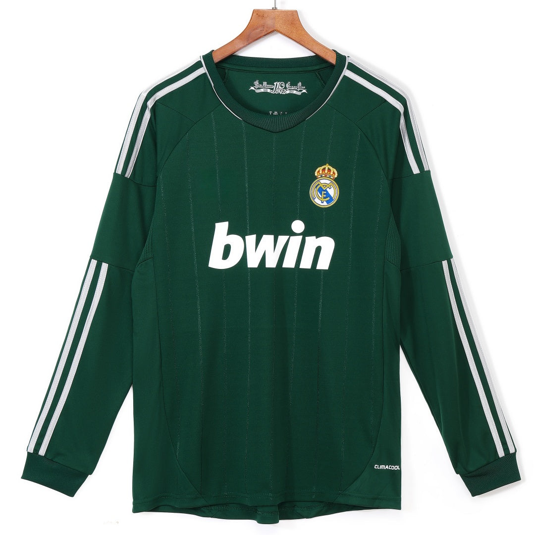 2012-2013 Maillot Retro Real Madrid Third Manches Longues