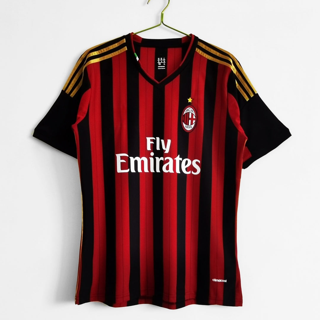 2013- 2014 Maillot AC Milan Domicile Rétro