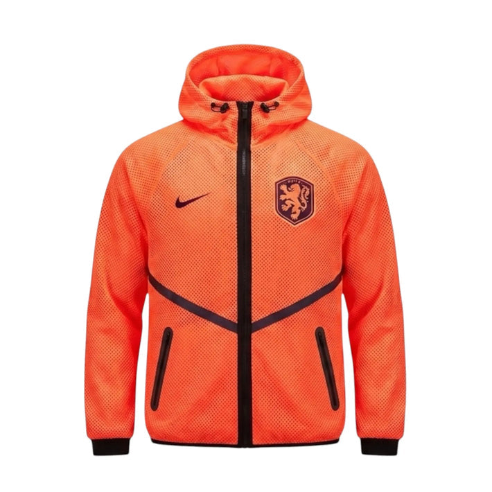 Coupe vent Pays-Bas Veste Training Homme 2026 Blanc