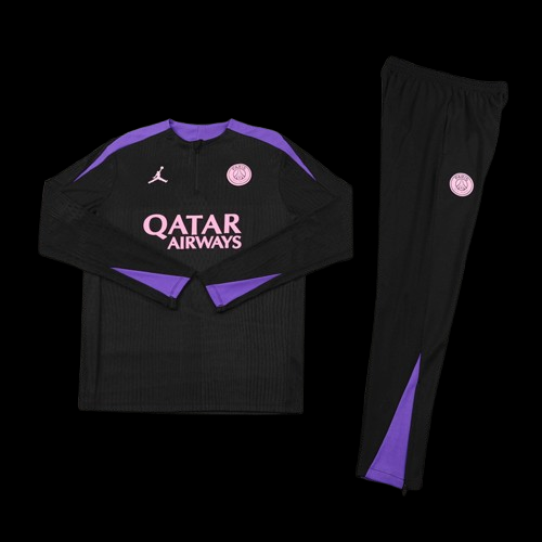Ensemble survêtement Paris Saint-Germain – Noir et violet