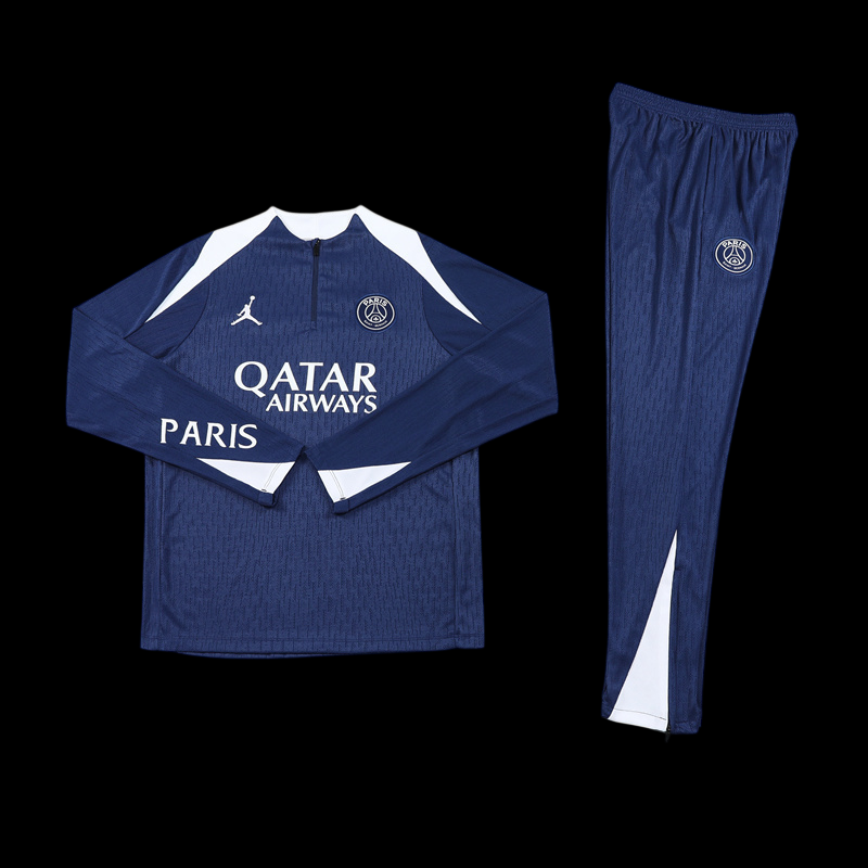 Ensemble survêtement Paris Saint-Germain – Marine et blanc