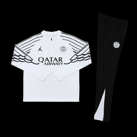 Ensemble survêtement Paris Saint-Germain – Blanc et noir