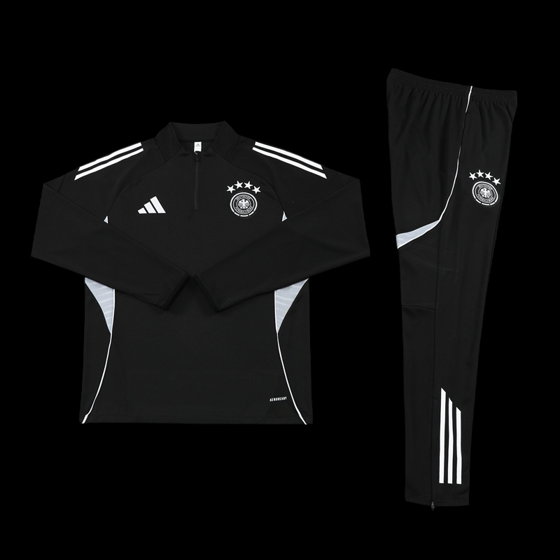 Ensemble survêtement Allemagne – Noir et blanc
