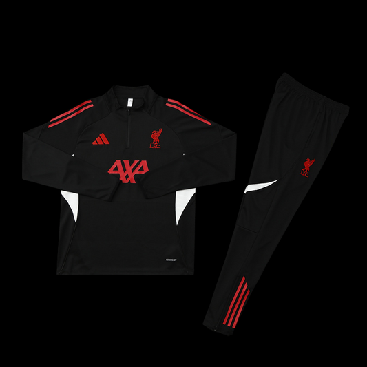 Ensemble survêtement Liverpool – Noir et rouge