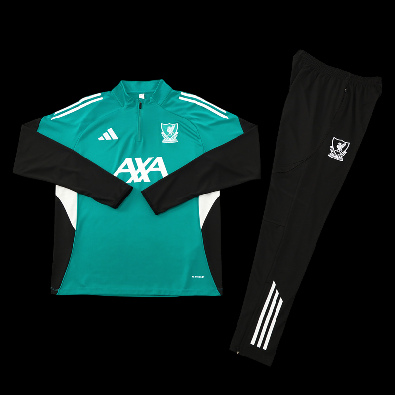 Ensemble survêtement Liverpool – Turquoise et noir