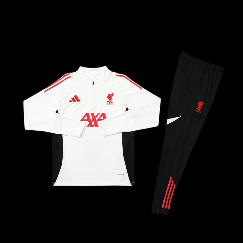 Ensemble survêtement Liverpool – Blanc et noir