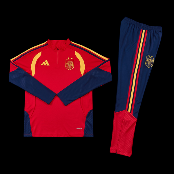 Ensemble survêtement Espagne – Rouge et bleu marine