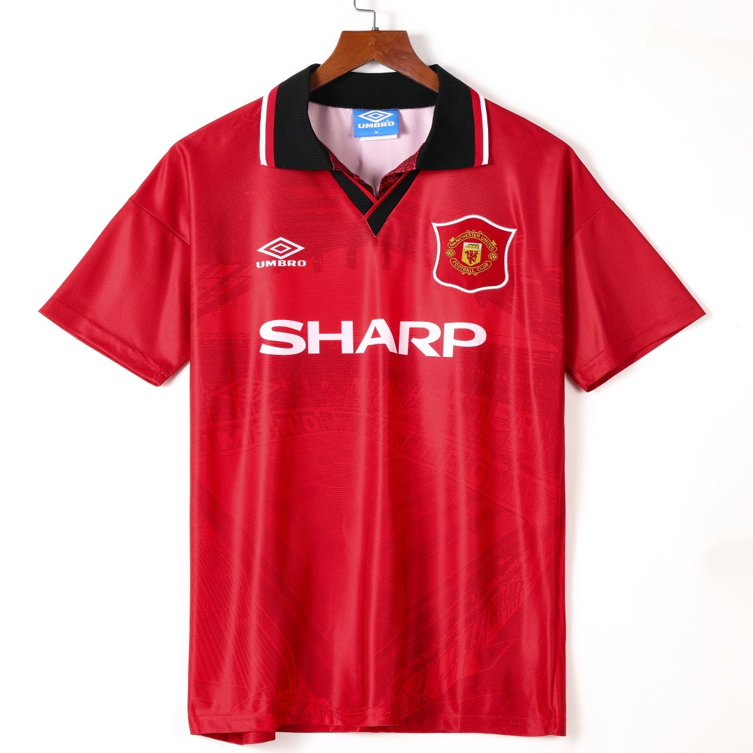 1994-1996 Maillot Manchester Domicile Retro