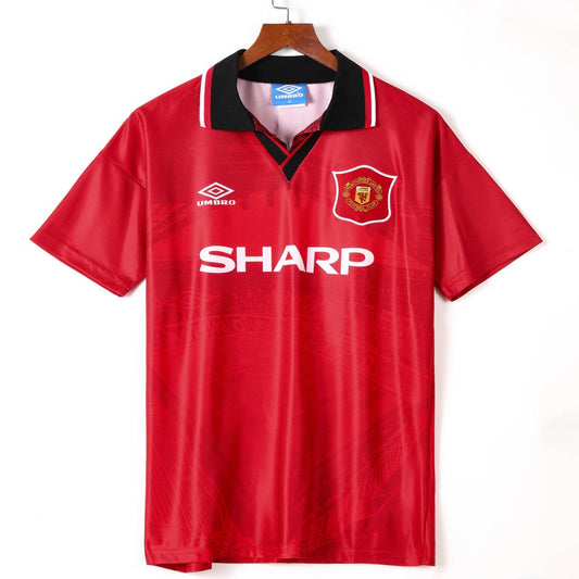 1994-1996 Maillot Manchester Domicile Retro