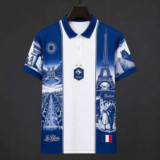 Maillot  2026 France Paris Special Edition Polo Collar