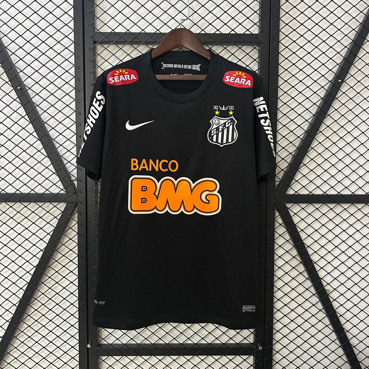 Maillot 25/26 Santos Retro Noir